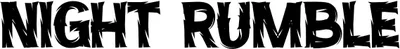 Night Rumble Font