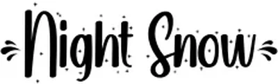 Night Snow Font