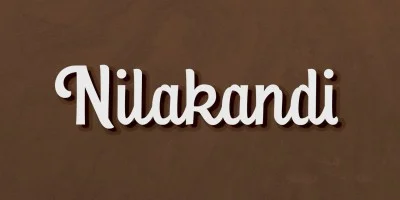 Nilakandi Font