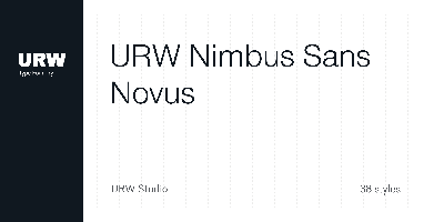 Nimbus Sans Novus Free Download