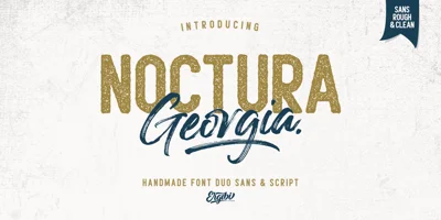 Noctura Georgia Font