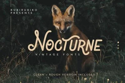 Nocturne - Vintage Fonts