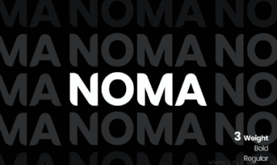 NOMA Sans Serif Font