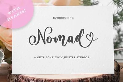 Nomad Heart Font