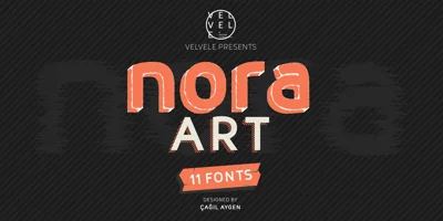 Nora Art Font