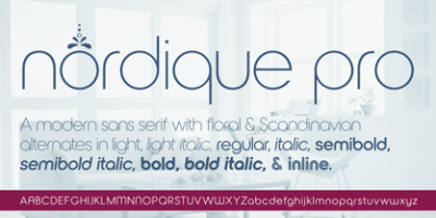 Nordique Pro Font