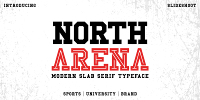 North Arena Font