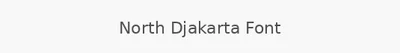 North Djakarta Font