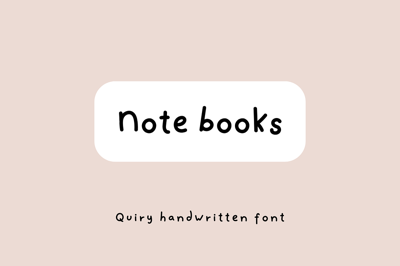 Note Books Free Download