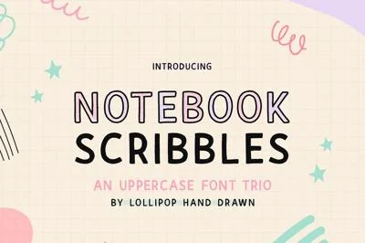 Notebook Scribbles Font