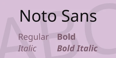 Noto Sans Font