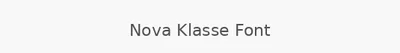 Nova Klasse Font
