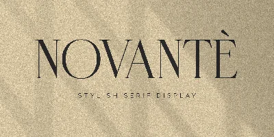 Novante Font
