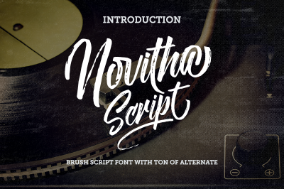 Novitha Script Font Free Download