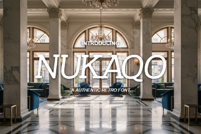 Nukaqo - Elegant Minimalist Serif Font