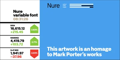 Nure Variable Font