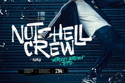 Nutshell Crew - Street Brush Type Free Download