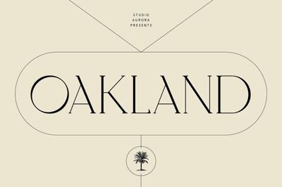 Oakland – Decorative Display Serif Free Download