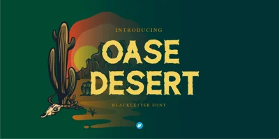 OASE DESERT Serif Font