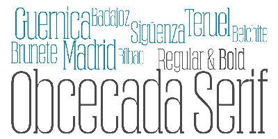 Obcecada Sans & Serif Free Download