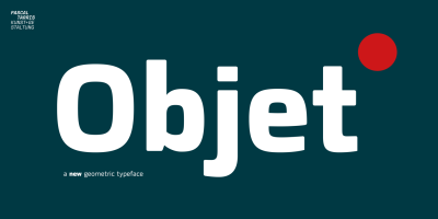 Objet Font