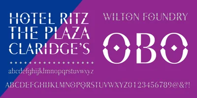 OBO Regular Font