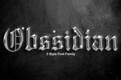 Obssidian Font