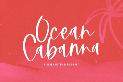 Ocean Cabanna | Script Font Free Download