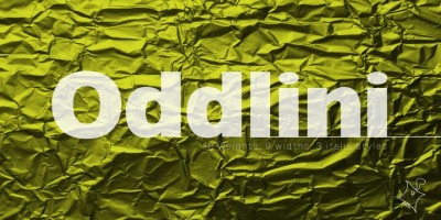 Oddlini Font