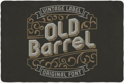 Old Barrel typeface Free Download