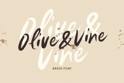 Olive Vine Font