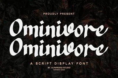 Omnivore - Display Font