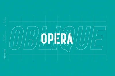 Opera Oblique Font