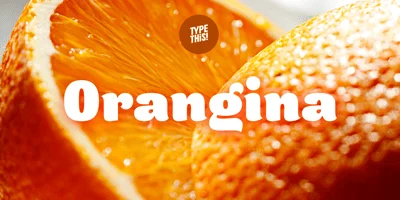 Orangina Font