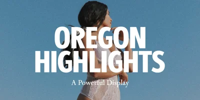Oregon Highlights Font