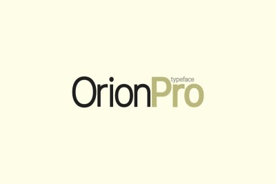 Orion Font