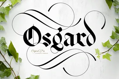 Osgard Pro | Font Free Download