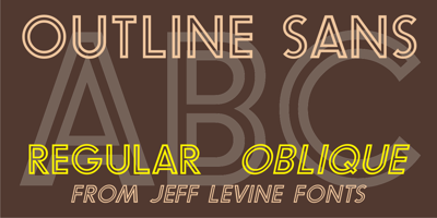 Outline Sans JNL Free Download