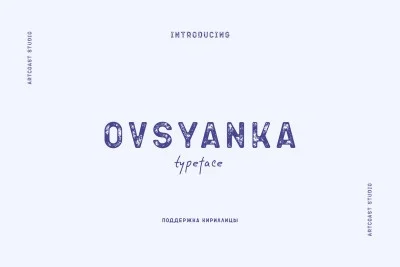 Ovsyanka Typeface Font