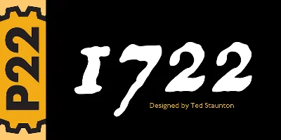 P22 1722 Pro Font