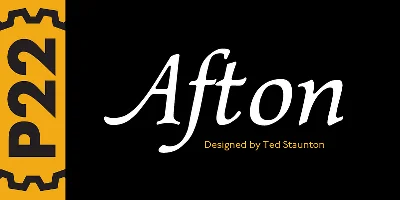 P22 Afton Font