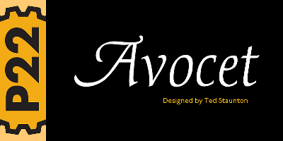 P22 Avocet Pro Font Free Download