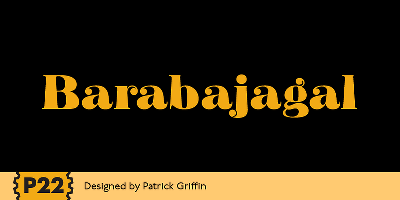 P22 Barabajagal Font Free Download