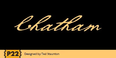 P22 Chatham Font