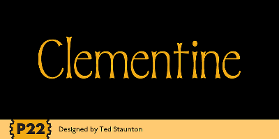 P22 Clementine Font Free Download