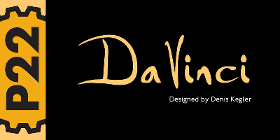 P22 Da Vinci Font Free Download