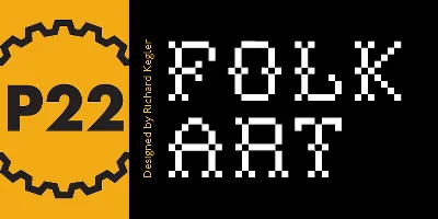 P22 Folk Art Font