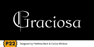 P22 Graciosa Font Free Download