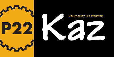 P22 Kaz Pro Font Free Download