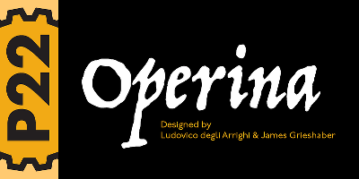 P22 Operina Pro Font Free Download